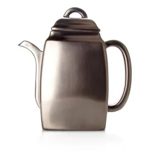 Best MARIAGE FRÈRES Théière « LUCKY STAR » Ceramique Email Or Mat